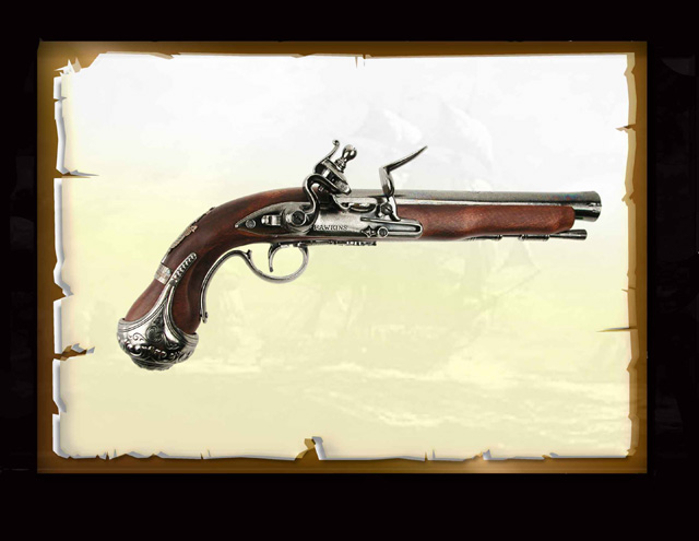 Washington Flintlock Pistol