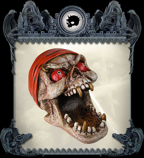 "Pirate Skull" Ashtray