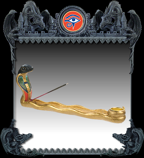 "Royal Cobra" incense burner