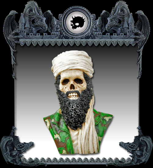 Osama bin Laden skull