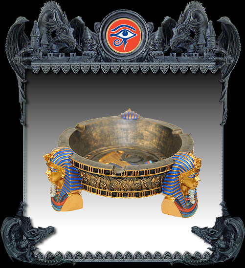 King Tut ashtray