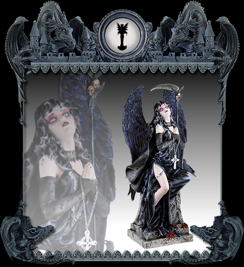 Gothic Prayer Black Angel