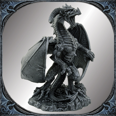 "Last Stand" dragon figurine